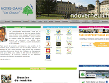 Tablet Screenshot of ndoverneuil.com